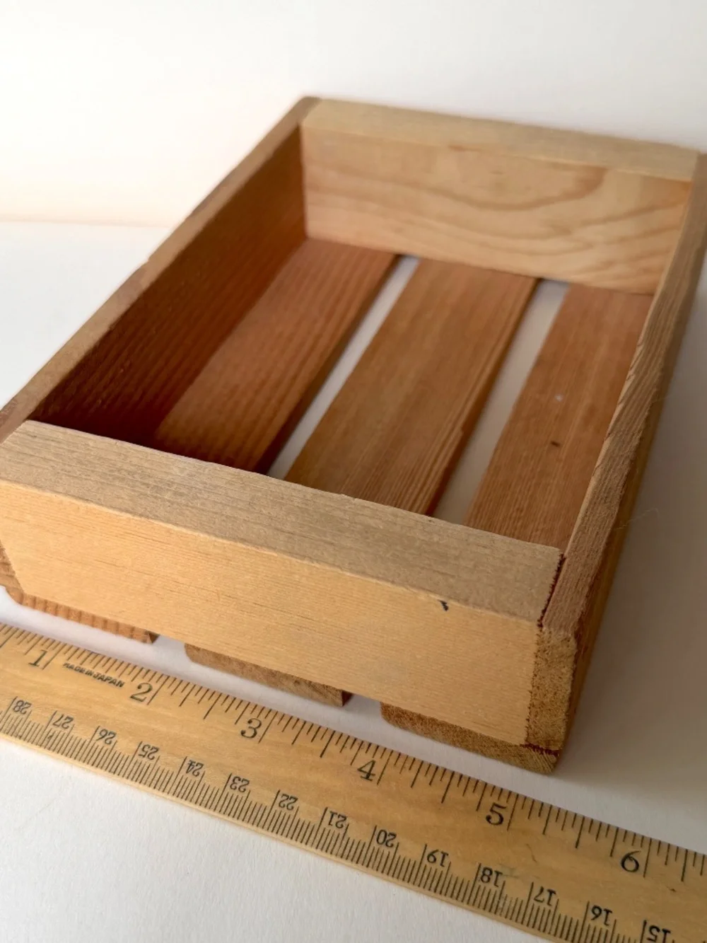 Wood Display Box, 7 inches